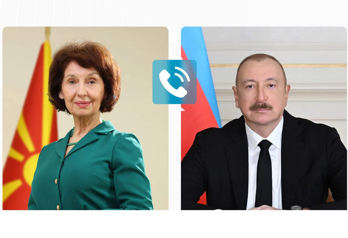 Presidents of Azerbaijan and North Macedonia discuss challenges facing global energy sector