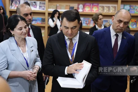XII Bakı Beynəlxalq Kitab Sərgisi açılıb