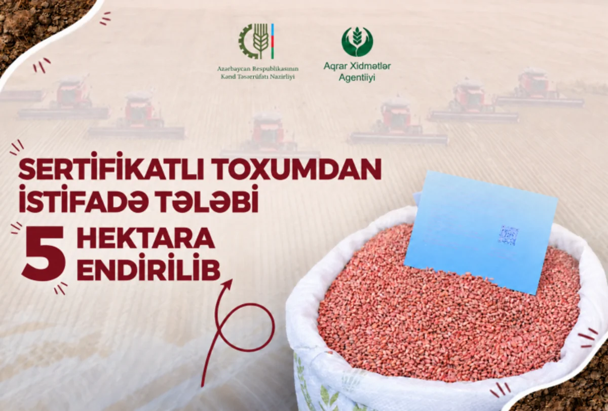 Azərbaycanda yerli toxumçuluğun təşviqi üçün yeni mexanizmlər tətbiq edilir