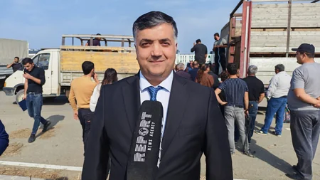 Hasil Abbasov: Azərbaycanda ilk dəfə vətəndaşlara Simental və Holstein cinsindən heyvanlar verilib