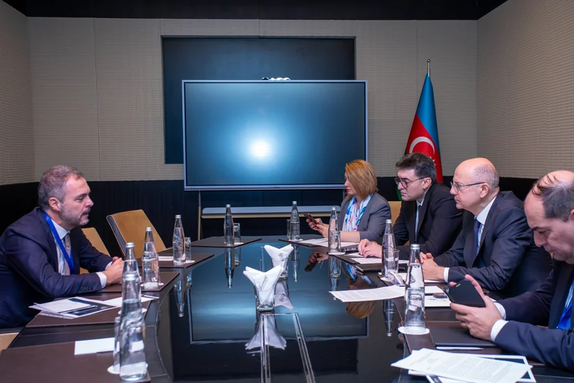 Azərbaycan İtaliya şirkəti ilə Yaşıl Enerji Dəhlizi üzrə əməkdaşlığı müzakirə edib