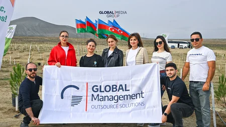 Global Media Groupun təşəbbüsü ilə növbəti ağacəkmə aksiyası keçirilib