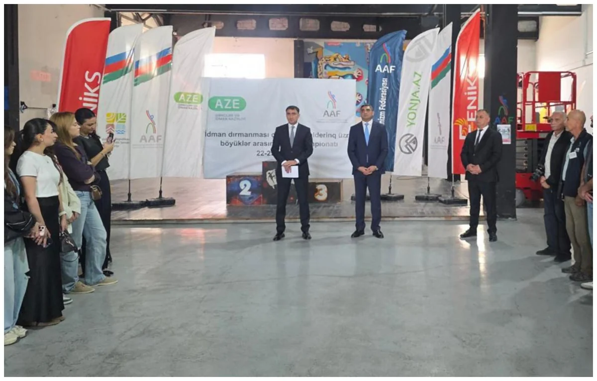 Bakıda idman dırmanması üzrə Azərbaycan çempionatının açılış mərasimi keçirilib