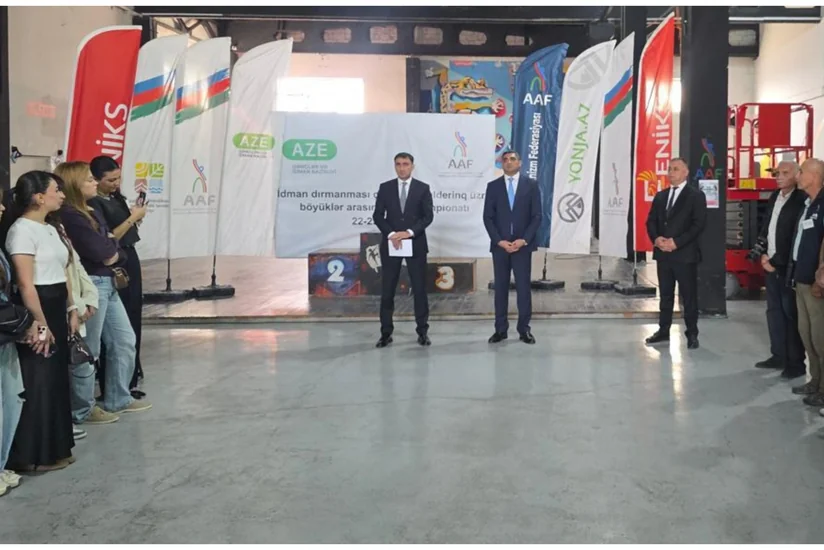 Bakıda idman dırmanması üzrə Azərbaycan çempionatının açılış mərasimi keçirilib