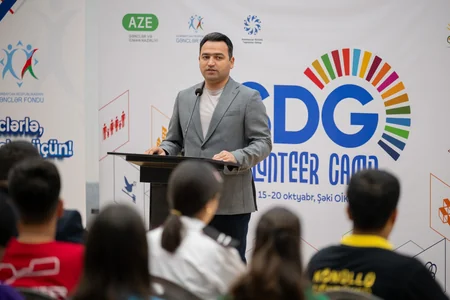 Gənc könüllülər Şəkidə dayanıqlı inkişaf mövzusunda təlimlər keçiblər