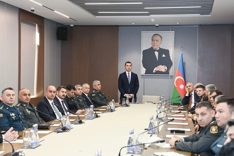 Strateji araşdırmalar və dövlət müdafiəsini idarəetmə akademik kursunun iştirakçıları ilə görüş olub