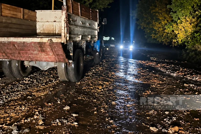 Ordubadın Dırnıs kəndindən sel keçib