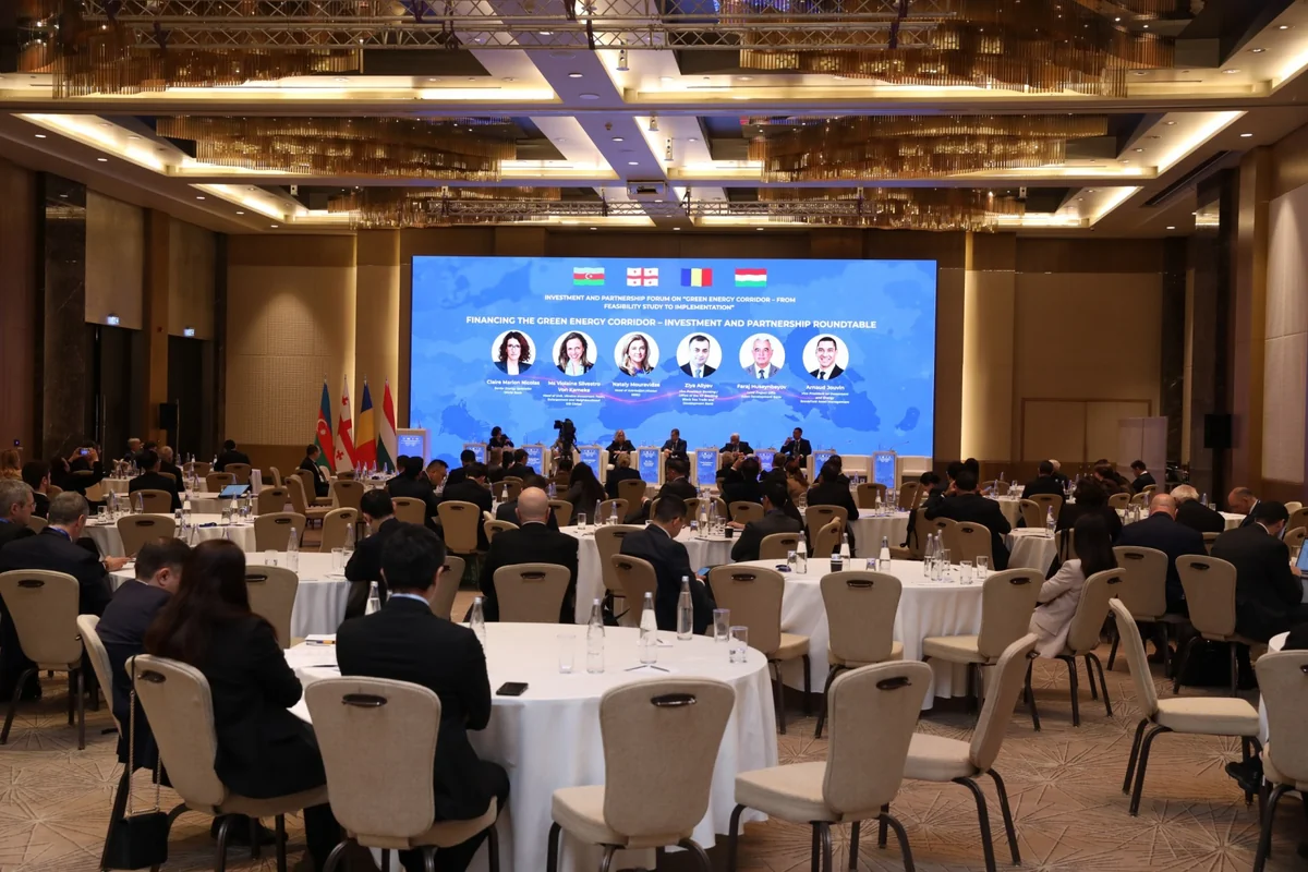 Financing, investment partnership opportunities for Green Energy Corridor discussed in Baku