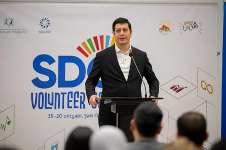 Gənc könüllülər Şəkidə dayanıqlı inkişaf mövzusunda təlimlər keçiblər