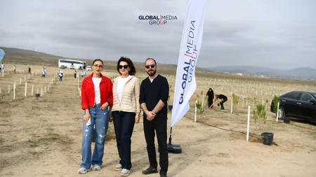 Global Media Groupun təşəbbüsü ilə növbəti ağacəkmə aksiyası keçirilib