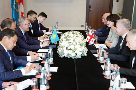 Gürcüstan və Qazaxıstan strateji tərəfdaşlığın möhkəmləndirilməsini müzakirə edib