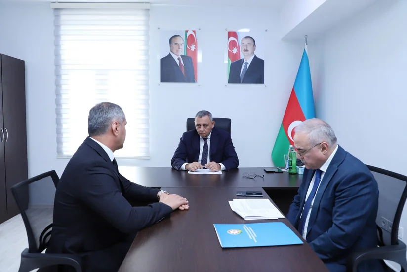Mürsəl İbrahimov Şuşada vətəndaşları qəbul edib