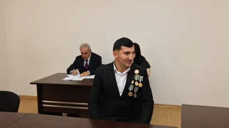 Kəmaləddin Heydərov Qaxda vətəndaşları qəbul edib