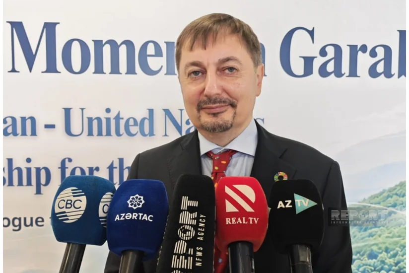 Dmitro Şlapaçenko: BMT Qarabağ regionunda öz fəaliyyətini inkişaf etdirmək niyyətindədir