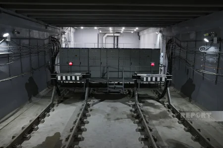 Reconstruction of turnback siding completed at Hazi Aslanov metro station