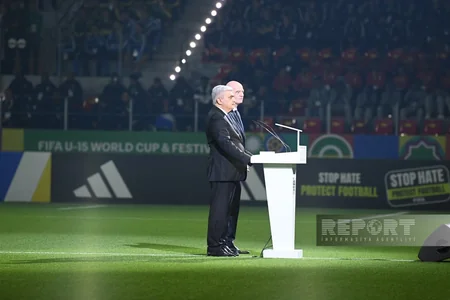 FIFA U-15 dünya çempionatı və festivalının açılış mərasimi keçirilib - Yenilənib