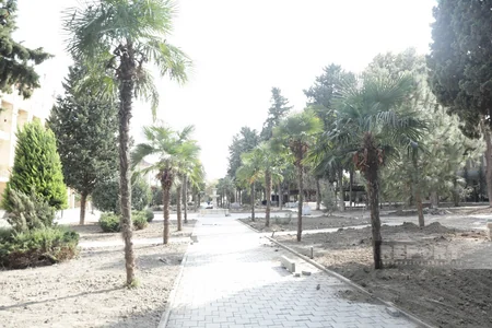 Xaçmazda bir hektardan artıq ərazini əhatə edən park yenidən qurulur