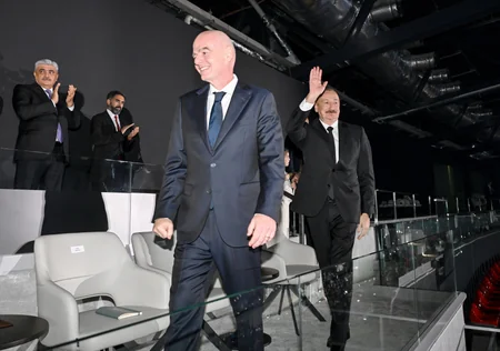 Prezident İlham Əliyev FIFA U-15 dünya çempionatının və festivalının açılış mərasimini izləyib - Yenilənib-2