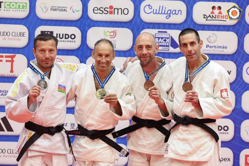 Azərbaycanın veteran cüdoçuları Avropa çempionatında daha iki medal qazanıblar
