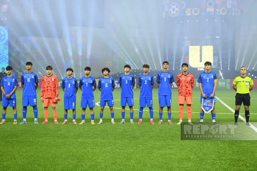 Azərbaycan komandası FIFA U-15 dünya çempionatına böyükhesablı qələbə ilə başlayıb