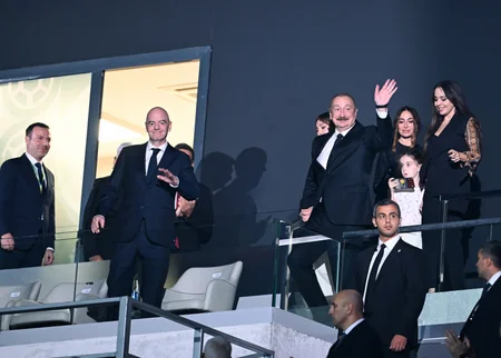 Prezident İlham Əliyev FIFA U-15 dünya çempionatının və festivalının açılış mərasimini izləyib - Yenilənib-2