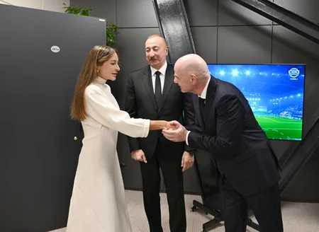 Prezident İlham Əliyev FIFA U-15 dünya çempionatının və festivalının açılış mərasimini izləyib - Yenilənib-2