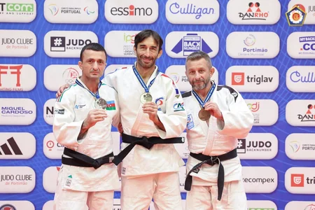 Azərbaycanın veteran cüdoçuları Avropa çempionatında daha iki medal qazanıblar