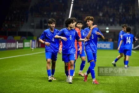 Сборная Азербайджана стартовала на чемпионате мира FIFA U-15 c крупной победы