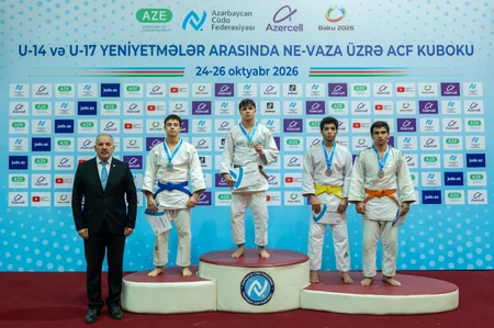 U-17 cüdoçuların ne-vaza üzrə ACF Kubokunun ilk qalibləri müəyyənləşib