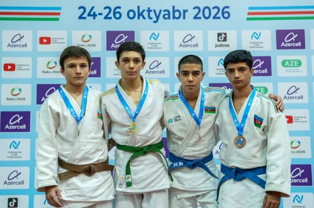 U-17 cüdoçuların ne-vaza üzrə ACF Kubokunun ilk qalibləri müəyyənləşib