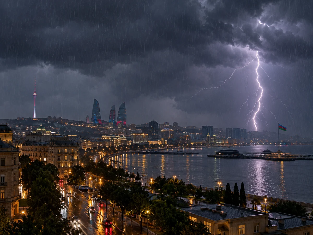 Azerbaijan weather forecast for October 26