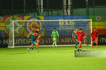 U-15 dünya çempionatı: Azərbaycan millisi növbəti matçını keçirib