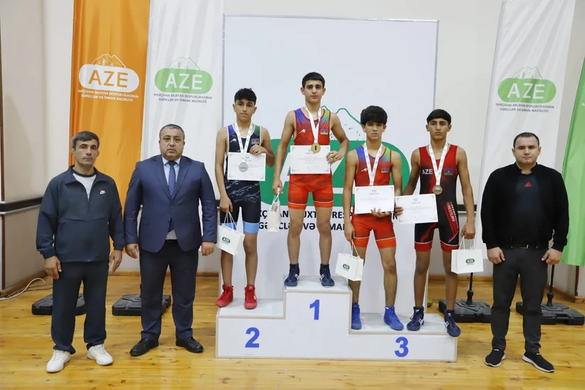 Yeniyetmə güləşçilər arasında Naxçıvan birinciləri müəyyənləşib