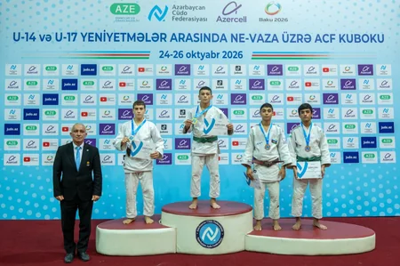 U-17 cüdoçuların ne-vaza üzrə ACF Kubokunun ilk qalibləri müəyyənləşib