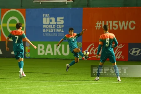 U-15 dünya çempionatı: Azərbaycan millisi növbəti matçını keçirib