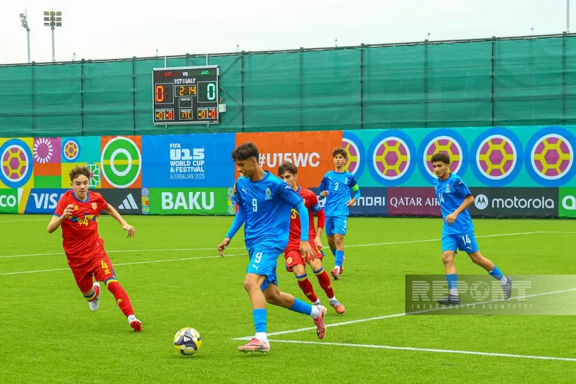 U-15 dünya çempionatı: Azərbaycan millisi növbəti qələbəsini qazanıb