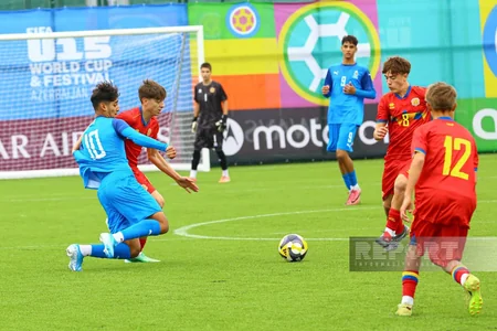 U-15 dünya çempionatı: Azərbaycan millisi növbəti qələbəsini qazanıb