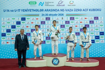 U-17 cüdoçuların ne-vaza üzrə ACF Kubokunun ilk qalibləri müəyyənləşib