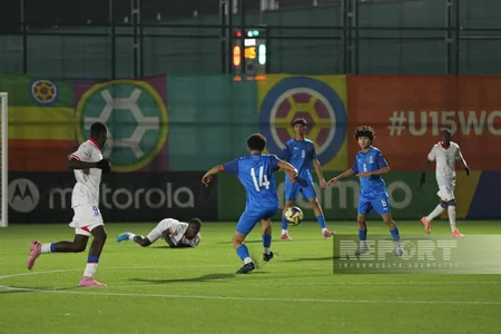 U-15 dünya çempionatı: Azərbaycan millisi Haiti yığmasına məğlub olub