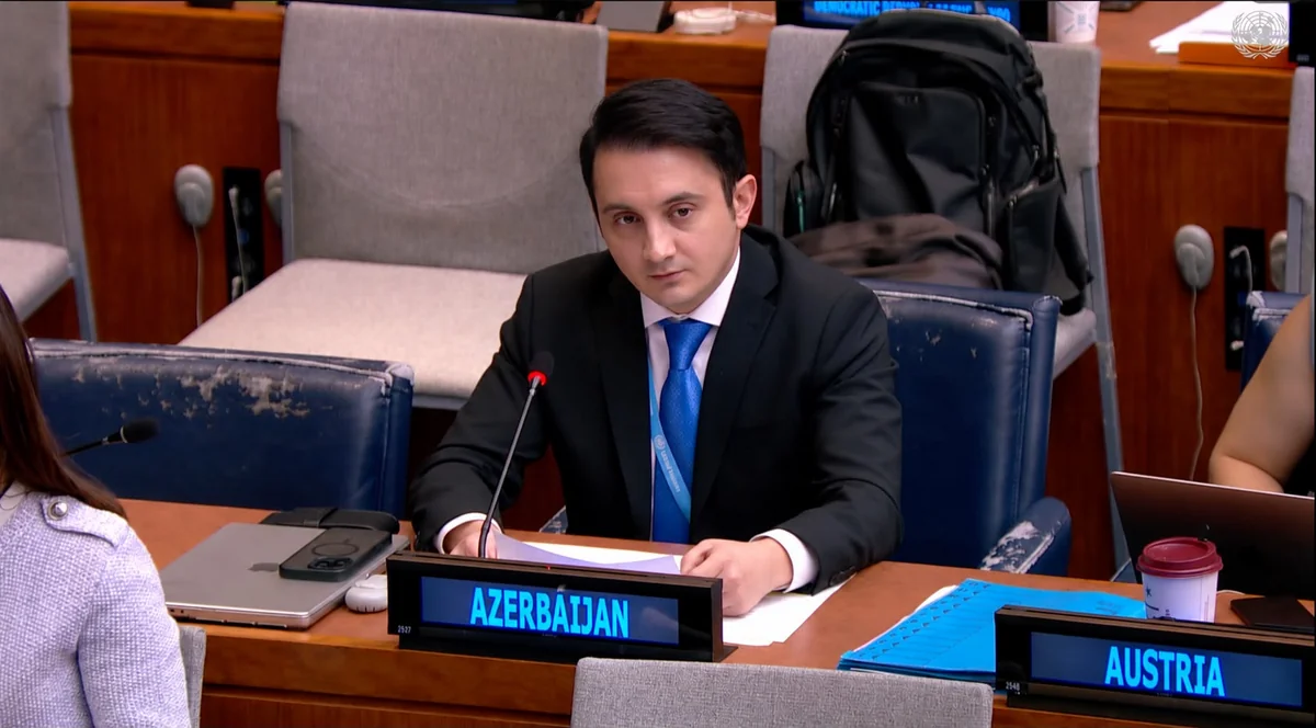 Azerbaijan highlights UN Disarmament Commission's vital role