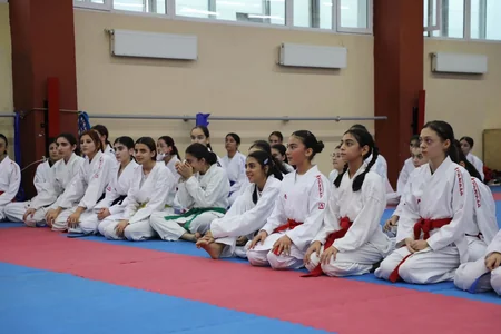 Bakıda 200-dən çox qadın karateçinin iştirakı ilə seminar keçirilib
