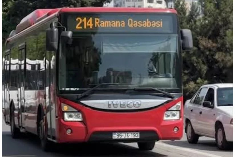 В Баку изменена схема движения 5 регулярных маршрутов