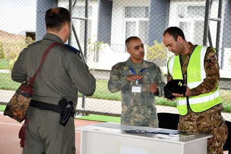 В ВВС Азербайджана проведены учения НАТО по оценке пары вертолетов Ми-17-1В
