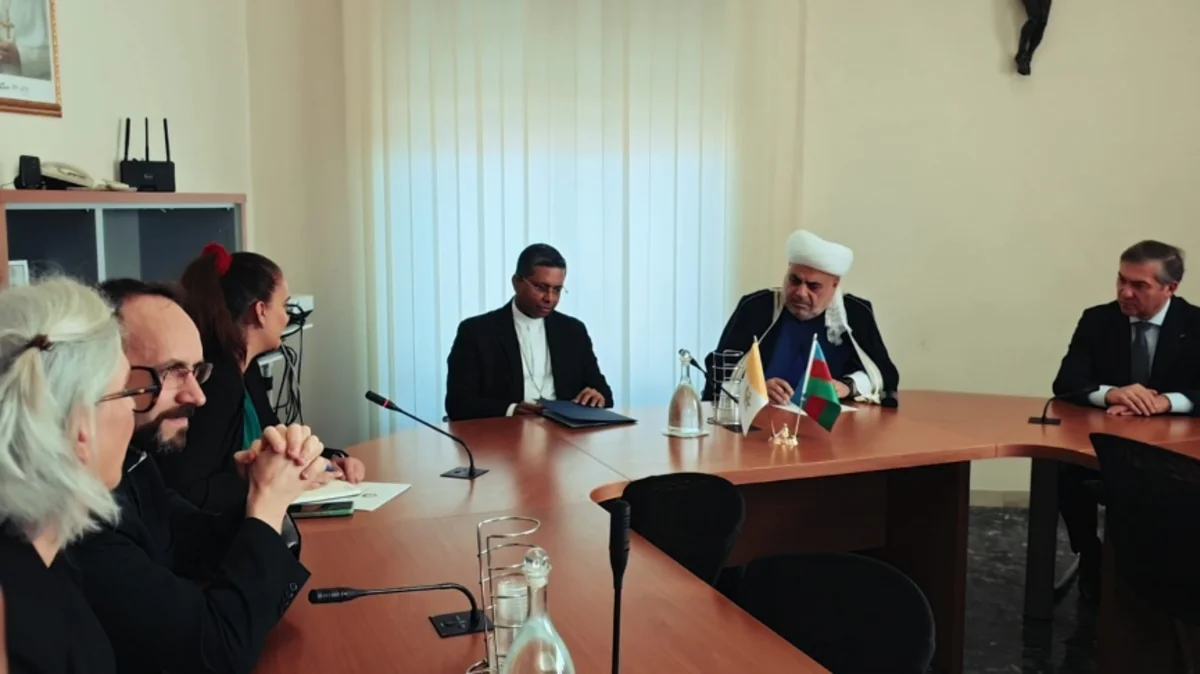 Bakıda Vatikan səfirliyinin yaradılmasının vacibliyi vurğulanıb