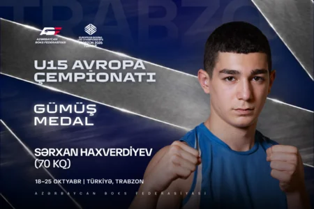 Azərbaycan boksçuları U-15 Avropa çempionatını 10 medalla başa vurublar