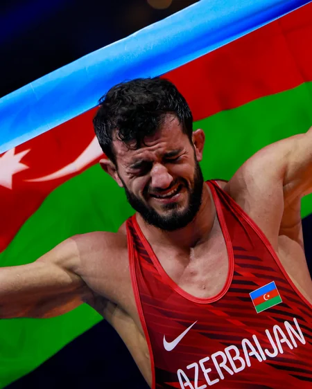 Азербайджанский борец Санан Сулейманов стал чемпионом мира