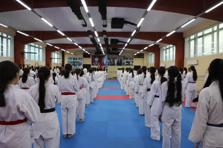 Bakıda 200-dən çox qadın karateçinin iştirakı ilə seminar keçirilib
