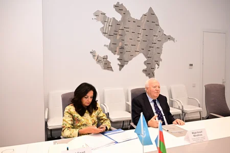 Adil Kərimli və Migel Anxel Moratinos mədəniyyət diplomatiyasında əməkdaşlığı müzakirə ediblər