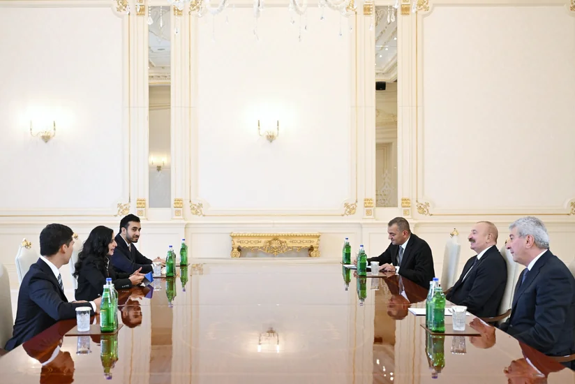 Prezident İlham Əliyev Dünya Turizm Təşkilatının Baş katibini qəbul edib
