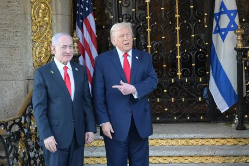 Donald Tramp israilliləri seçkilərdə Netanyahunu dəstəkləməyə çağırıb